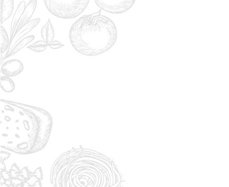 Author left drawn food background image